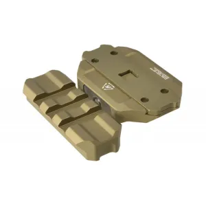 Strike Industries REX Riser Low Profile AR Rail Riser, Flat Dark Earth - SI-REX-RISER-FDE - Optic Mount - view 1