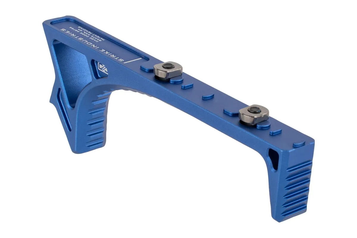 Strike Industries SI LINK Curved Foregrip - Blue - Foregrip for AR-15 - view 1
