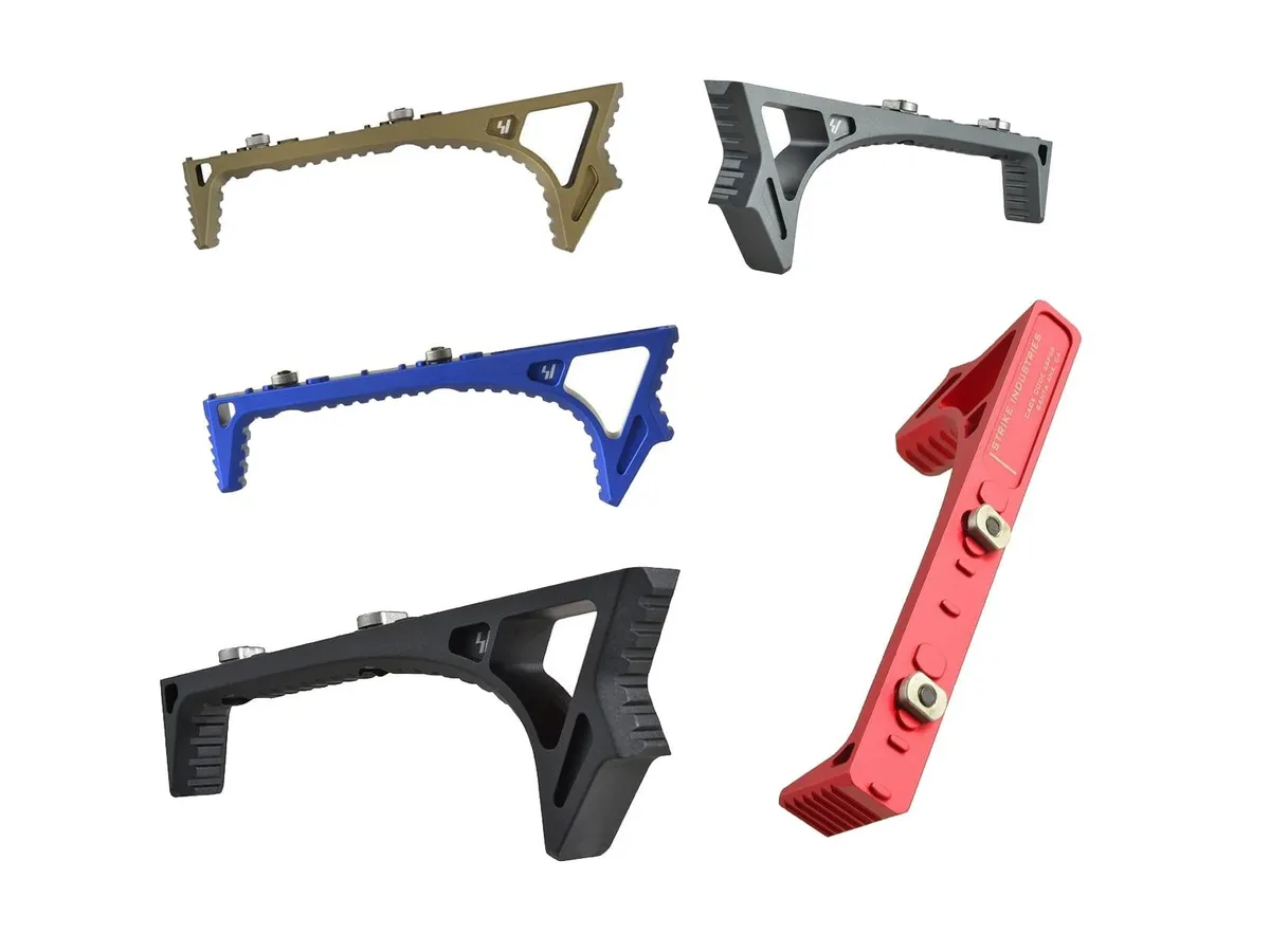 Strike Industries SI Link KeyMod / M-LOK Foregrip – (Black, Blue, FDE, Grey, Red) - Foregrip for AR-15 - view 1