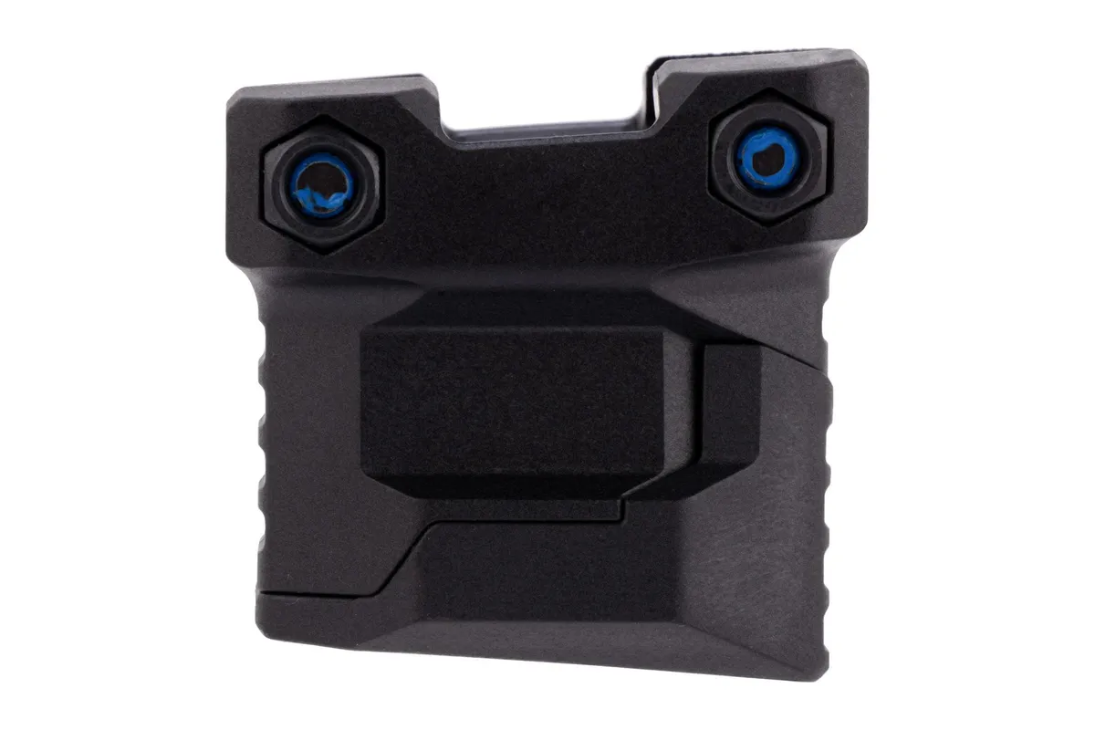Strike Industries Stacked Angled Grip with Cable Management System - Picatinny - Black - Foregrip for AR-15, vista 2