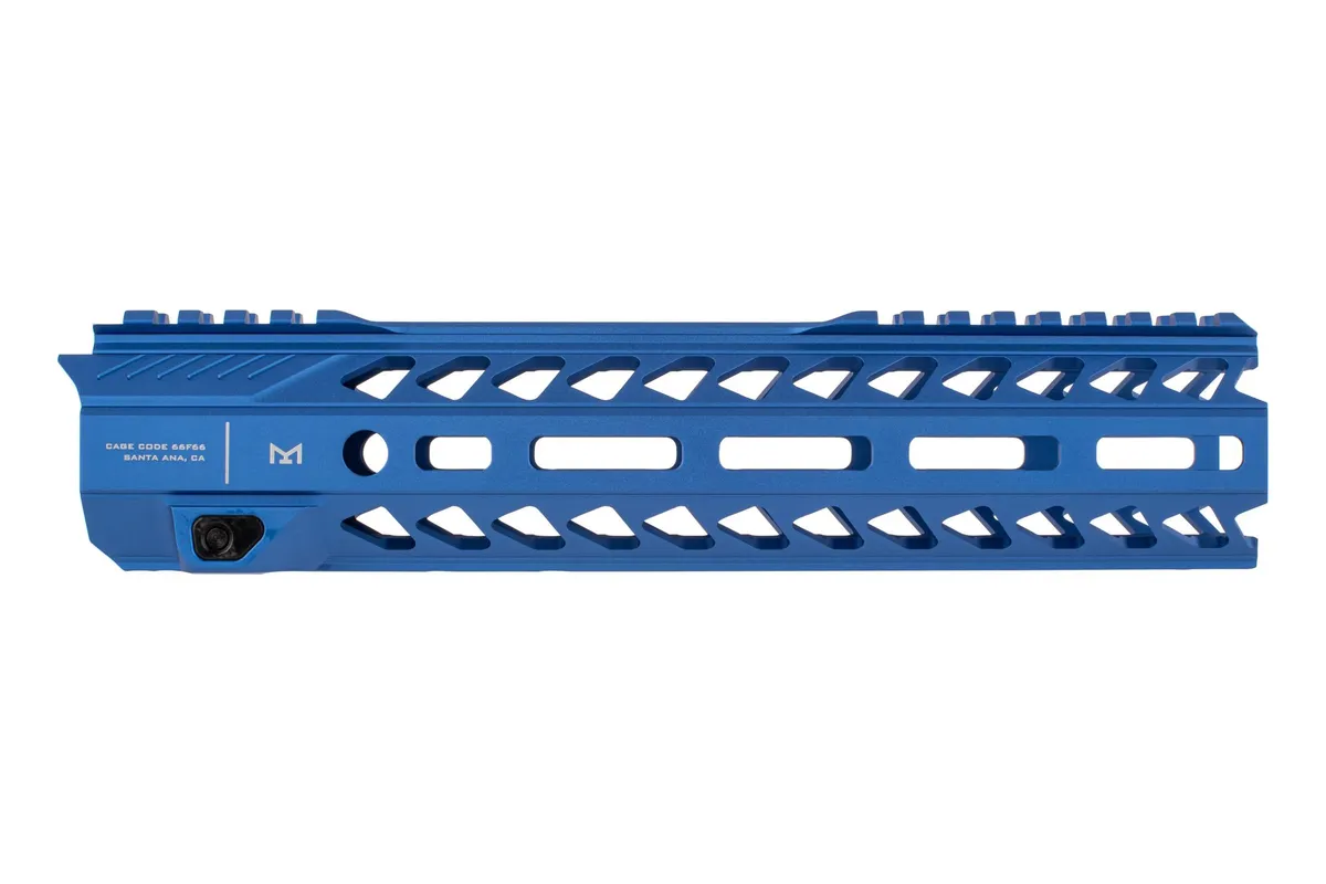 Strike Industries Strike Rail 10" M-LOK Handguard, Blue - SI-StrikeRail-10-BLU - Handguard for AR-15 - view 2
