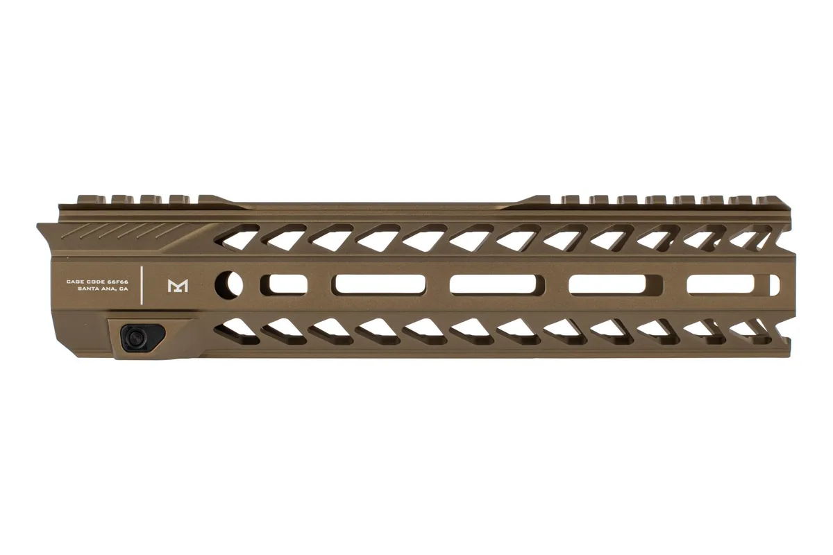 Strike Industries Strike Rail 10" M-LOK Handguard, FDE - SI-StrikeRail-10-FDE - Handguard for AR-15 - view 2