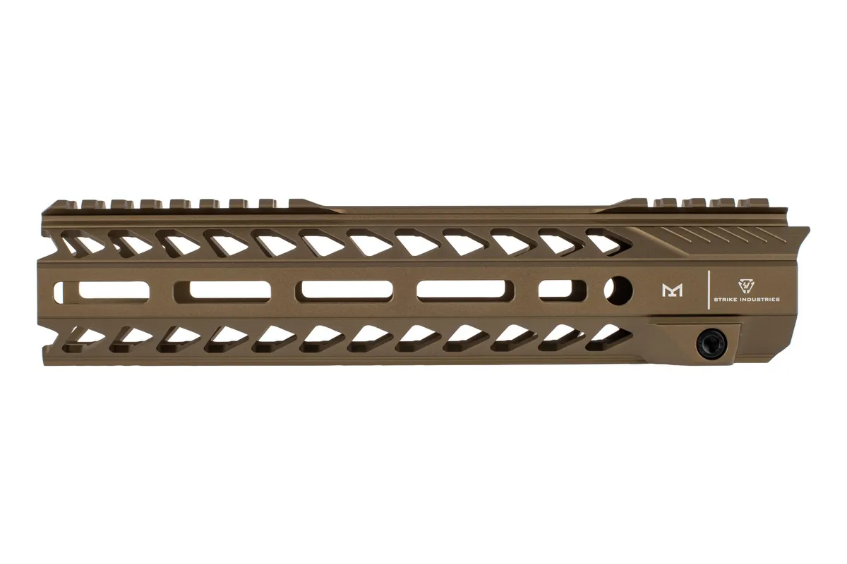 Strike Industries Strike Rail 10" M-LOK Handguard, FDE - SI-StrikeRail-10-FDE - Handguard for AR-15 - view 3
