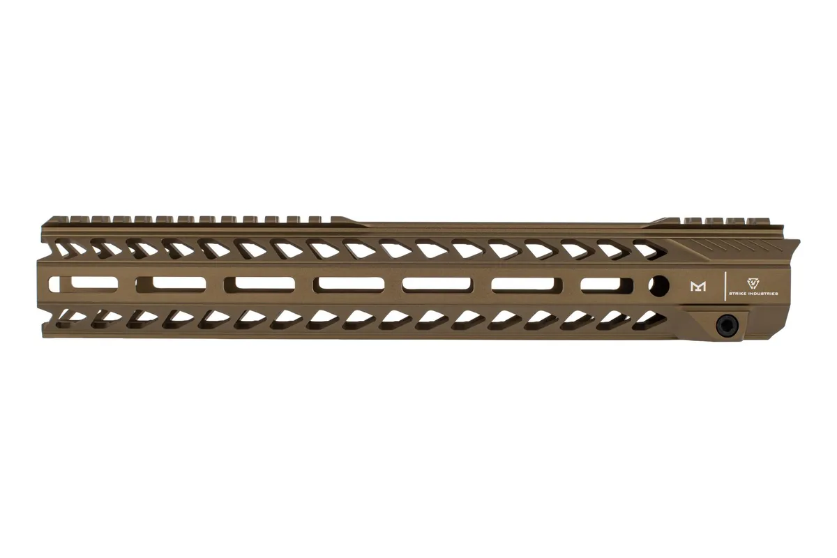 Strike Industries Strike Rail 13.5" M-LOK Handguard, FDE - SI-StrikeRail-135-FDE - Handguard for AR-15 - view 3