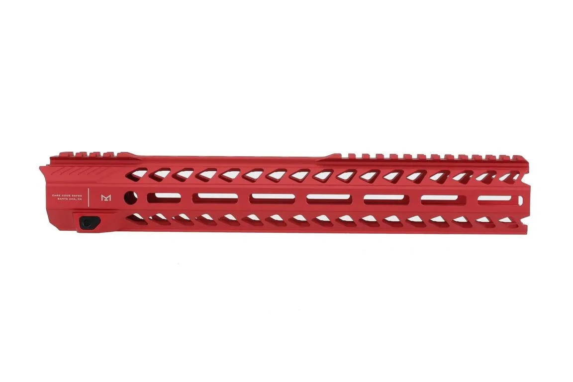 Strike Industries Strike Rail M-Lok Ar-15 Handguard - Red - 13.5" - Handguard for AR-15 - view 2