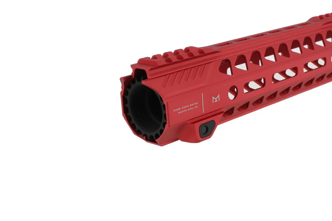 Strike Industries Strike Rail M-Lok Ar-15 Handguard - Red - 13.5" - Handguard for AR-15 - view 4