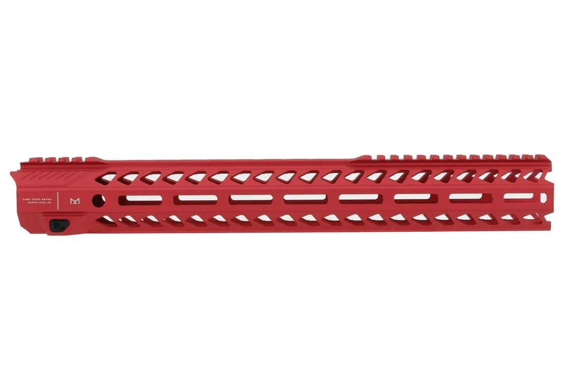 Strike Industries Strike Rail M-Lok Ar-15 Handguard - Red - 15.5" - Handguard for AR-15 - view 2