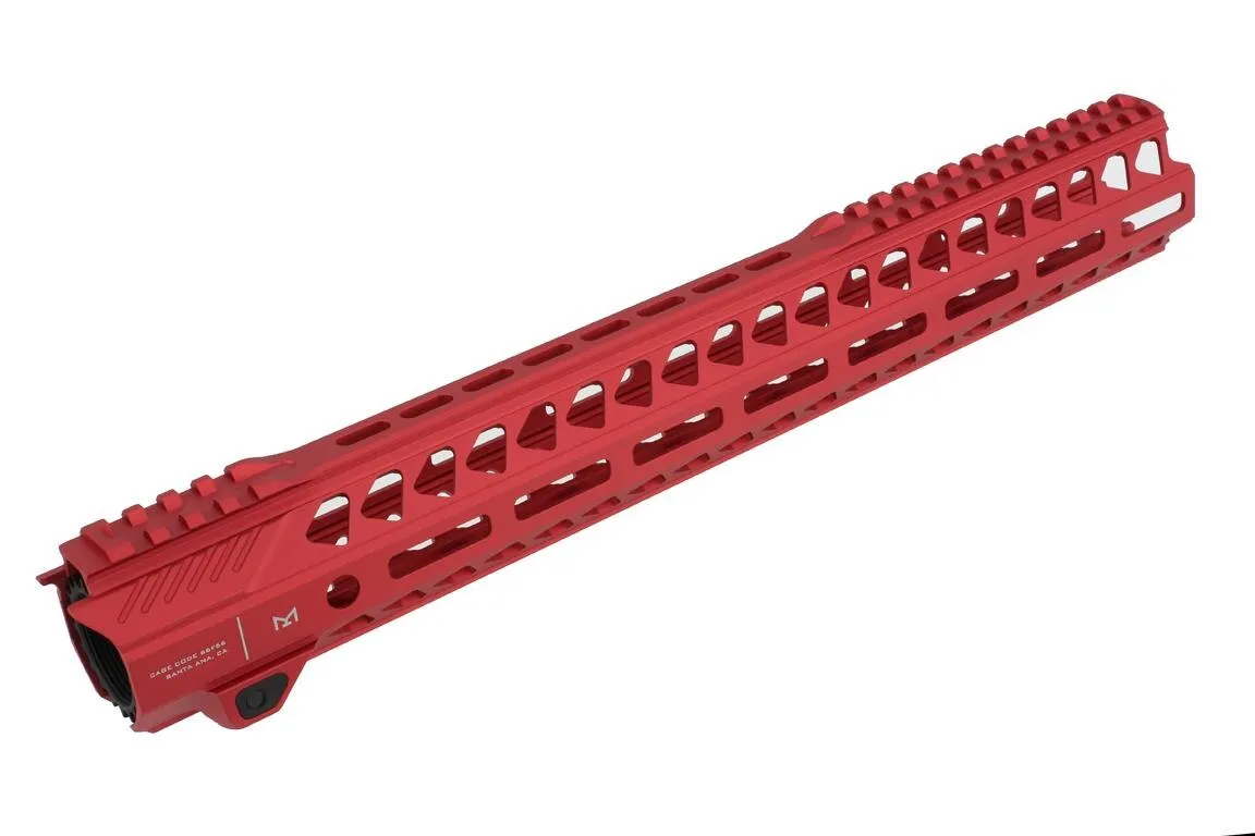 Strike Industries Strike Rail M-Lok Ar-15 Handguard - Red - 15.5" - Handguard for AR-15 - view 3