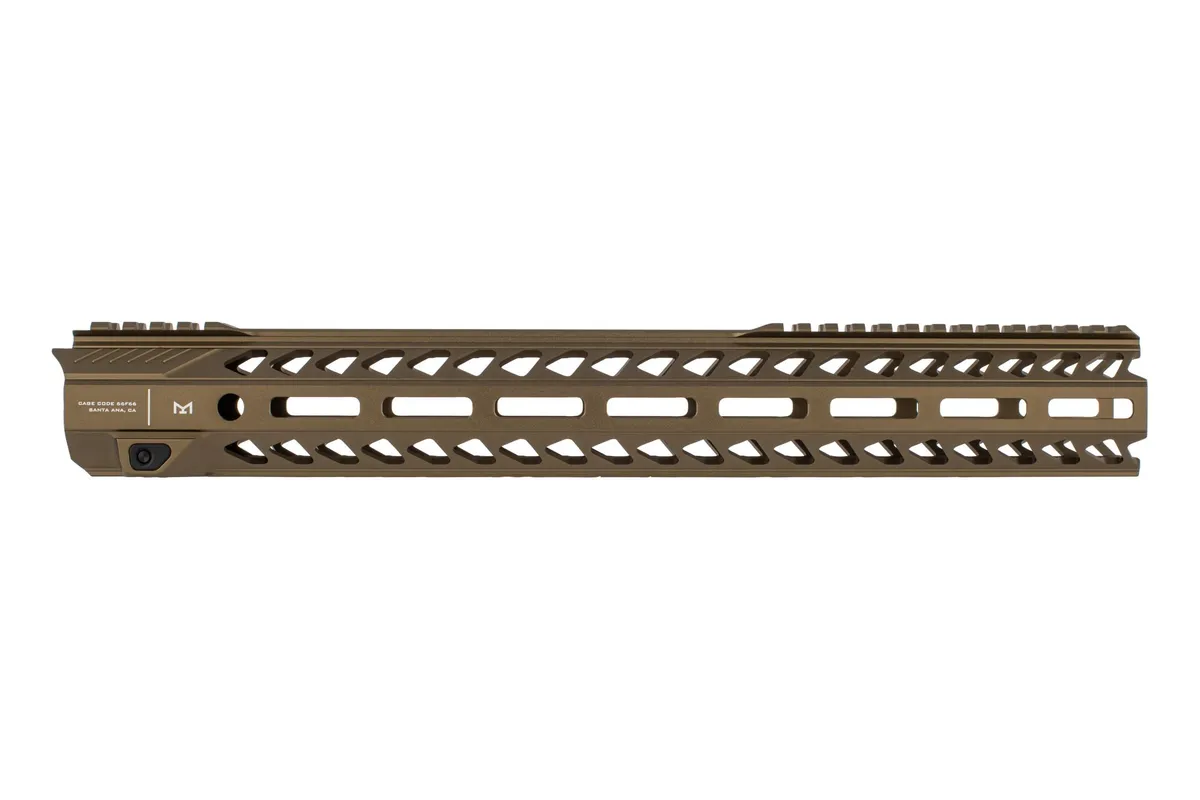 Strike Industries Strike Rail M-LOK Handguard, fits AR15, 15.5", Anodized Finish, Flat Dark Earth - Handguard for AR-15 - view 2