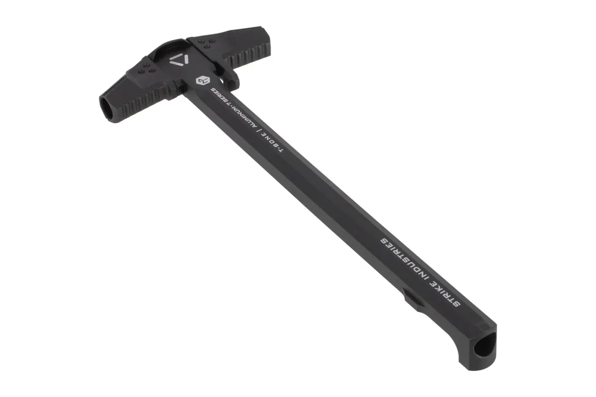 Strike Industries T-Bone Ar-15 Charging Handle for .223/5.56 - Black/Black - Charging Handle for AR-15 - view 1