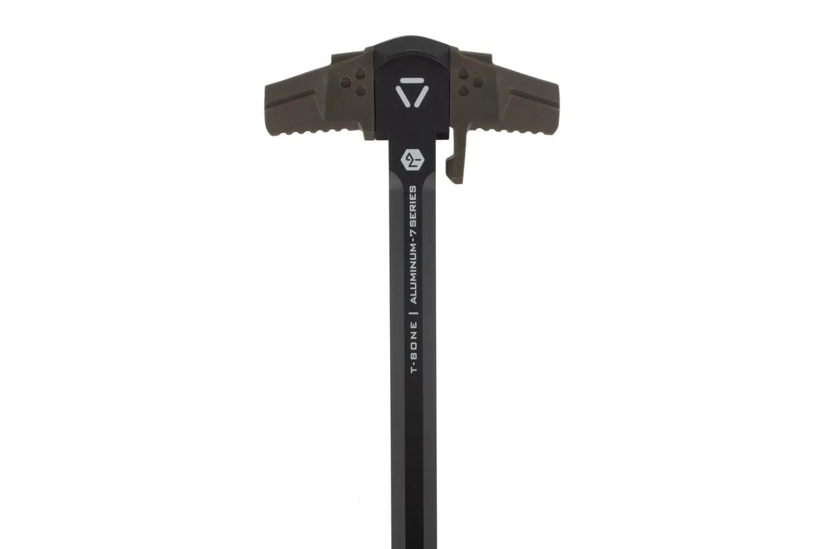 Strike Industries T-Bone Ar-15 Charging Handle for .223/5.56 - Black/OD Green - Charging Handle for AR-15 - view 3