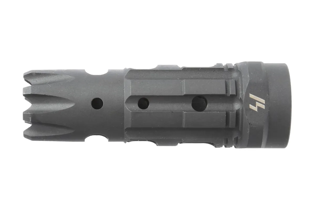 Strike Industries Triple Crown Compensator - 1/2x28 - Muzzle Device for AR-15 - view 2