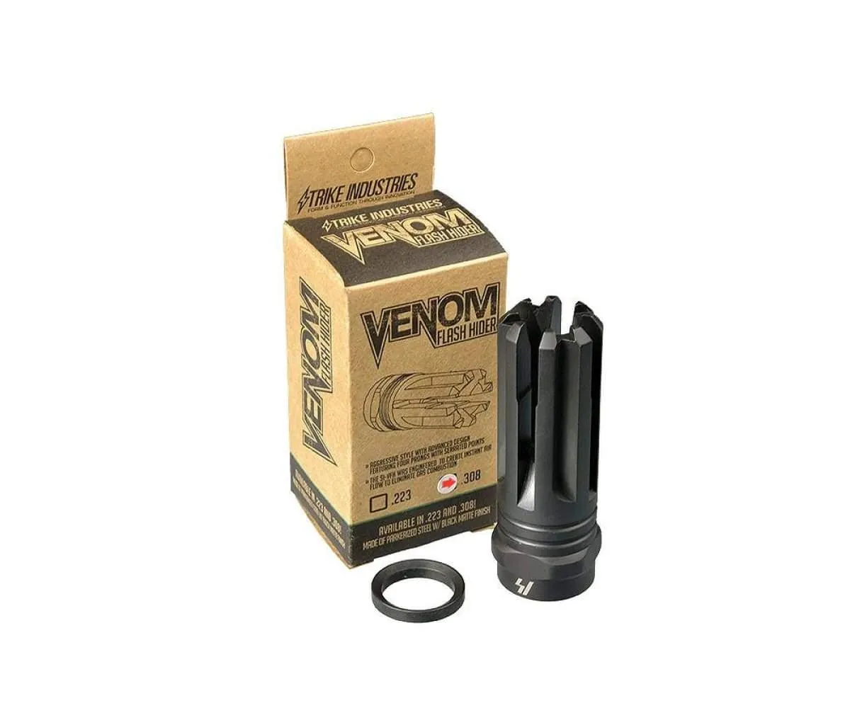 Strike Industries Venom Flash Hider Muzzle Device in .308 - Muzzle Device for AR-15 - view 1