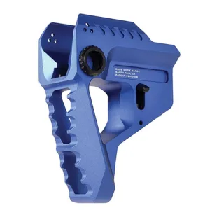 Strike Industries VIPER-PIT 6061 T6 Aluminum Pit Stock, Blue - VIPER-PIT-BLU - Stock & Brace for AR-15, vista 1