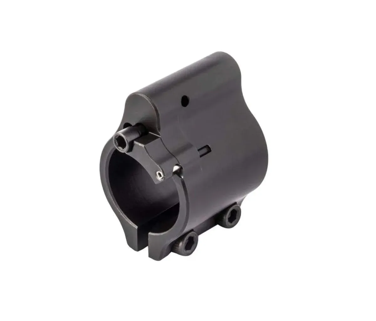 Superlative Arms .750 Adjustable Gas Block - Clamp On - Melonited - Gas Block for AR-15, vista 1