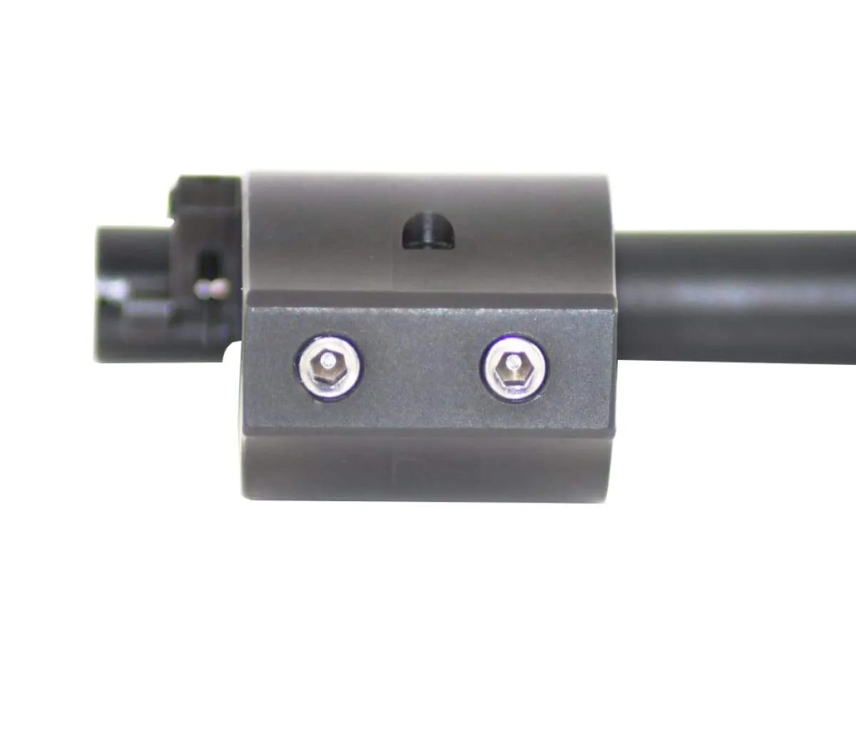 Superlative Arms .750 Adjustable Piston System - Pistol Length Gas - Solid - Melonited - Gas Block for AR-15 - view 1