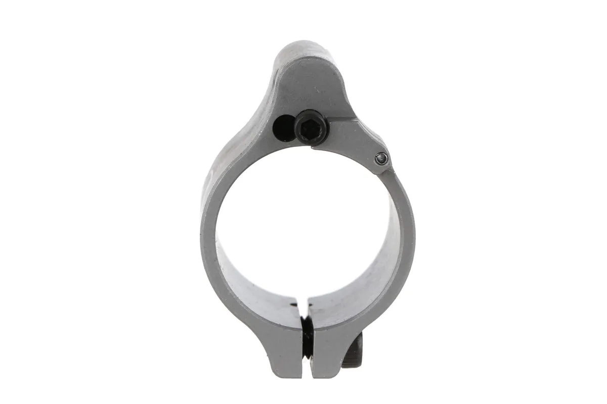 Superlative Arms Adjustable Bleed Off AR-15/AR-10 Gas Block .936in Clamp On Stainless Steel Matte Steel Grey - Gas Block for AR-15 - view 2