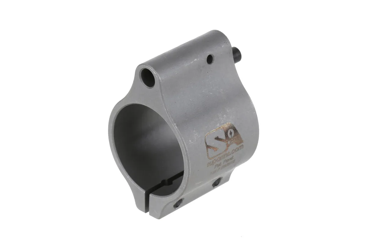Superlative Arms Adjustable Bleed Off AR-15/AR-10 Gas Block .936in Clamp On Stainless Steel Matte Steel Grey - Gas Block for AR-15 - view 5