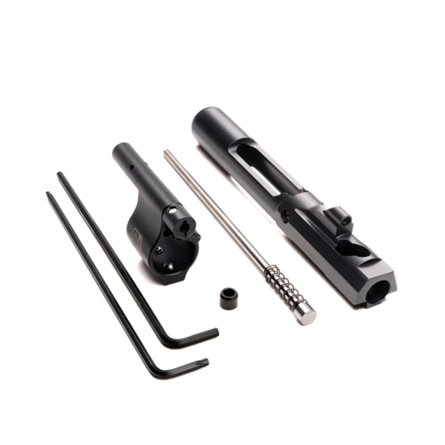 Superlative Arms AR-15 .750in Solid Adjustable Piston System Solid Set Screw Melonite QPQ Piston Gas Block Pistol Length Op Rod Left Hand Full Auto - Gas Block for AR-15 - view 1