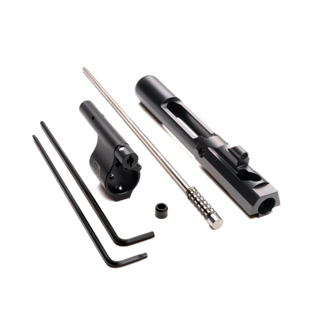 Superlative Arms AR-15 .750in Solid Adjustable Piston System Solid Set Screw Melonite QPQ Piston Gas Block Carbine Length Op Rod Left Hand Full Auto - Gas Block for AR-15 - view 1