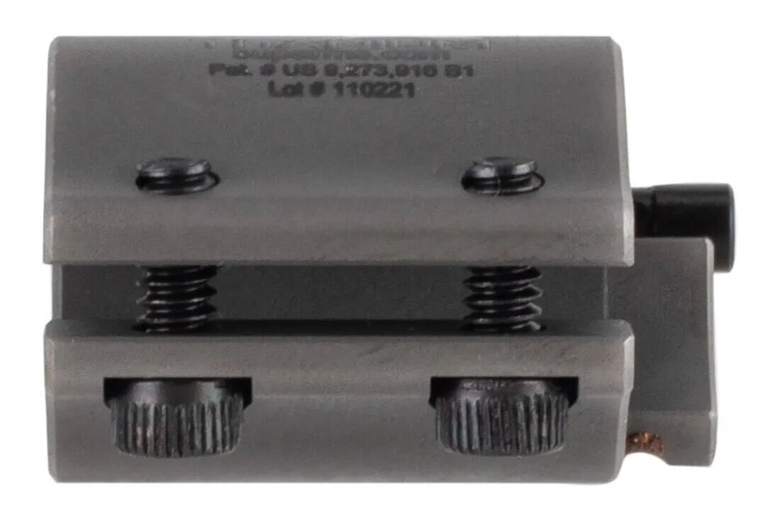 Superlative Arms Bleed Off Adjustable Gas Block Clamp on .625" -Titanium - Dlc Grey Finish - Gas Block for AR-15 - view 1