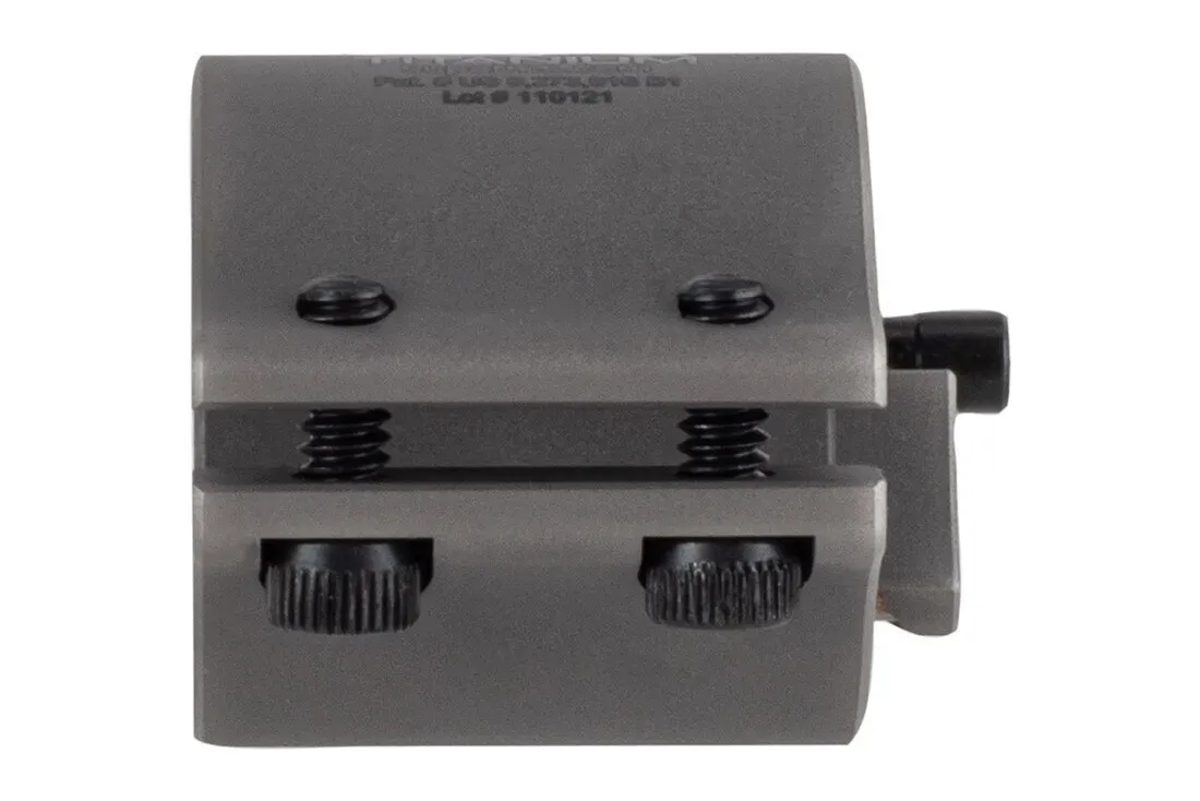 Superlative Arms Bleed Off Adjustable Gas Block Clamp on .875" -Titanium - Dlc Grey Finish - Gas Block for AR-15 - view 1