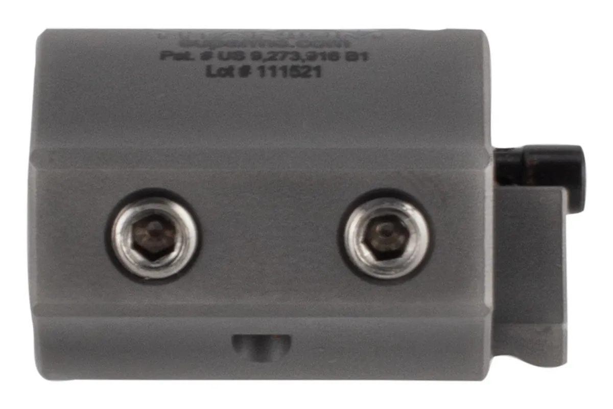 Superlative Arms Bleed Off Adjustable Gas Block Set Screw .625" - Titanium - Dlc Grey Finish - Gas Block for AR-15 - view 2