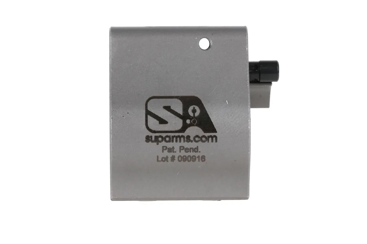 Superlative Arms Llc Ar-15 Adjustable Gas Block .625" Solid Stainless Steel - Gas Block for AR-15 - view 1