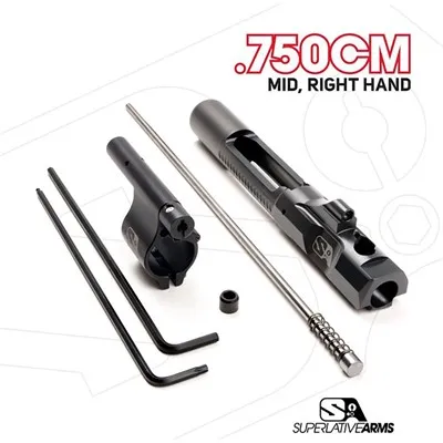 Superlative Arms Llc Ar-15 Adjustable Gas Block .750" Clamp on Melonite - Gas Block for AR-15 - view 4
