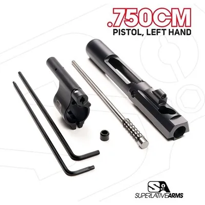 Superlative Arms Llc Ar-15 Adjustable Gas Block .750" Clamp on Melonite - Gas Block for AR-15 - view 1