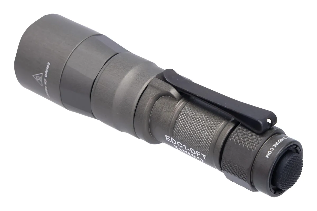 Surefire EDC1-DFT Turbo Flashlight - 650 lm High-Power Compact Tactical Flashlight - EDC1-DFT-HA - Light, vista 4