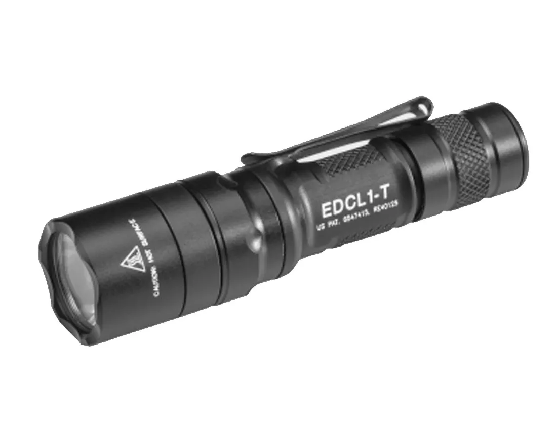Surefire Everyday Carry Dual Output 500 Lumen LED Flashlight - EDCL1-T - Light, vista 1