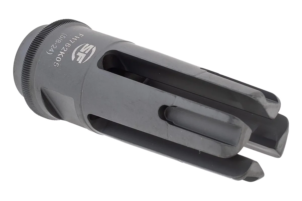 Surefire Legacy FH762K05 Suppressor Adapter - L129A1 Flash Hider - Muzzle Device for AR-15, vista 1