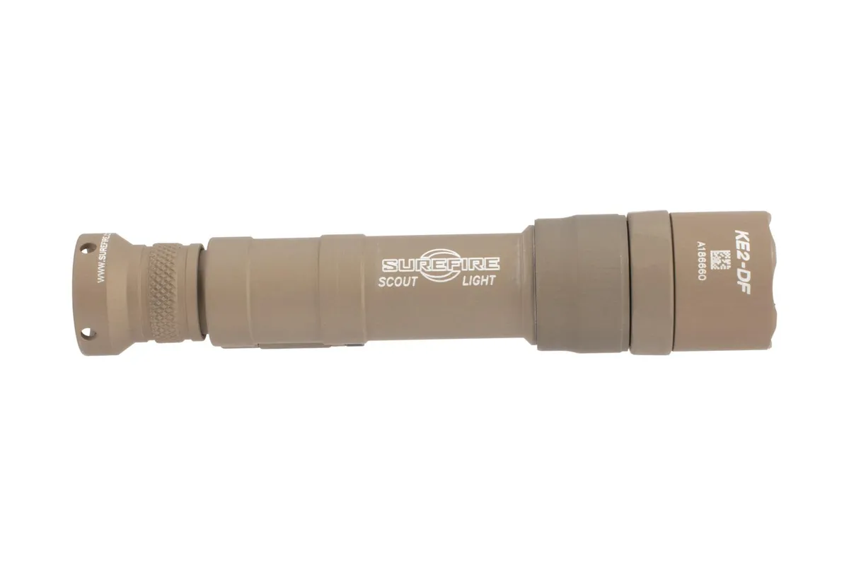 SureFire M640DF Scout Light Pro Dual Fuel Weapon Light - 1500 Lumens - Tan - Light - view 2