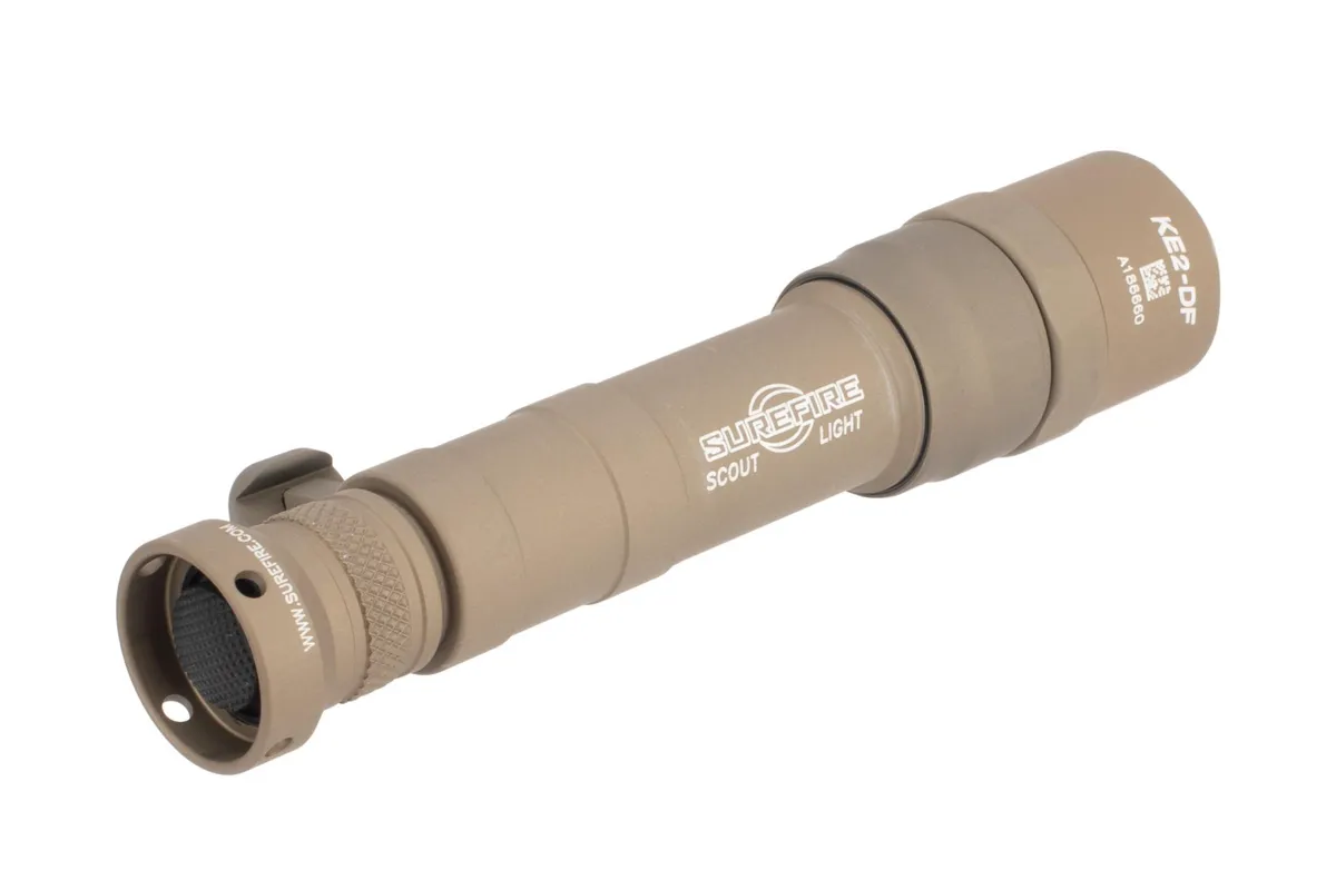 SureFire M640DF Scout Light Pro Dual Fuel Weapon Light - 1500 Lumens - Tan - Light - view 3