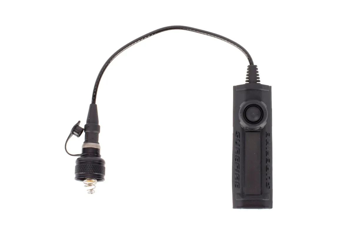 SureFire Replacement Rear Cap Assembly and SR07 Rail Tape Switch - Black - UE-SR07-BK - Switch, vista 2