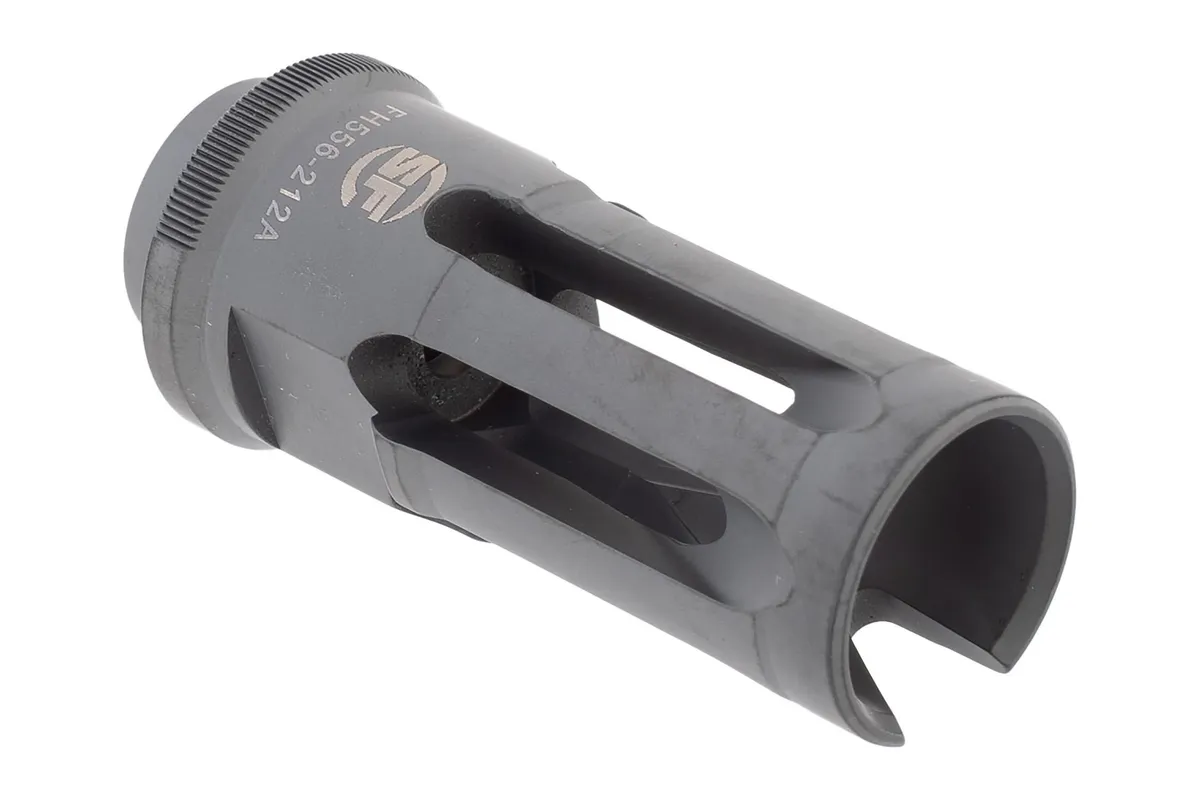 SureFire SOCOM 4 Prong 5.56 Flash Hider - Suppressor Adapter - 1/2x28 - Muzzle Device for AR-15 - view 1