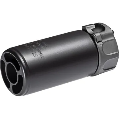 Surefire Warden Blast Diffuser, Black - Muzzle Device for AR-15 - view 1