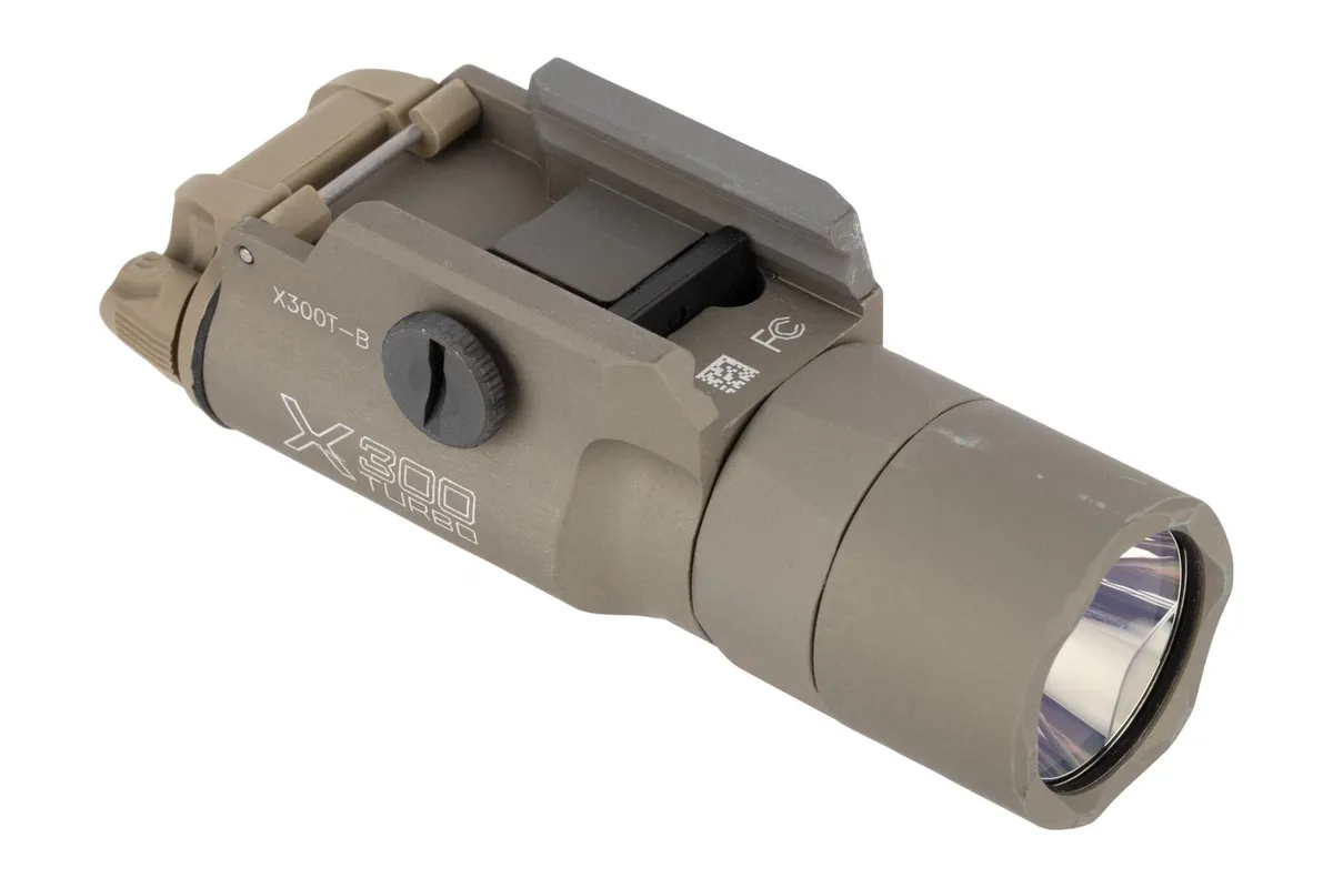 SureFire X300-A Turbo Weapon Light - 650 Lumens - Tan - Light, vista 2