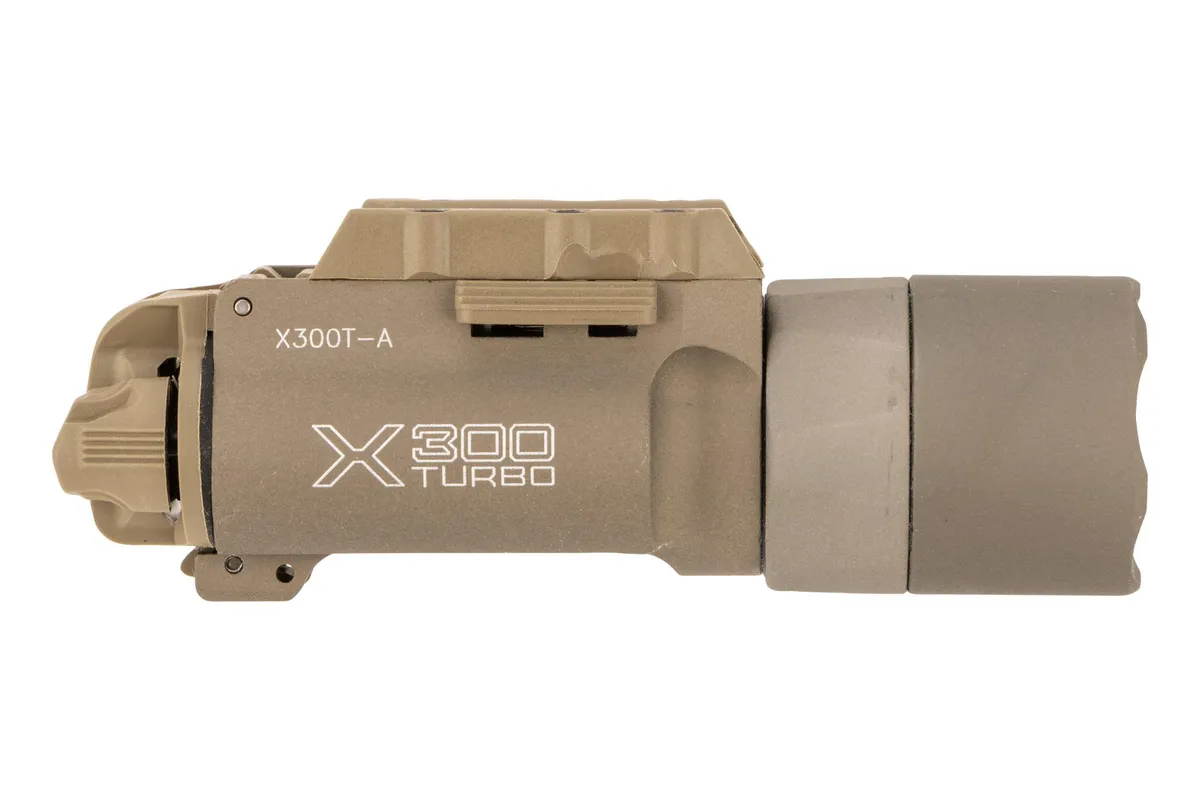 SureFire X300-A Turbo Weapon Light - 650 Lumens - Tan - Light, vista 4