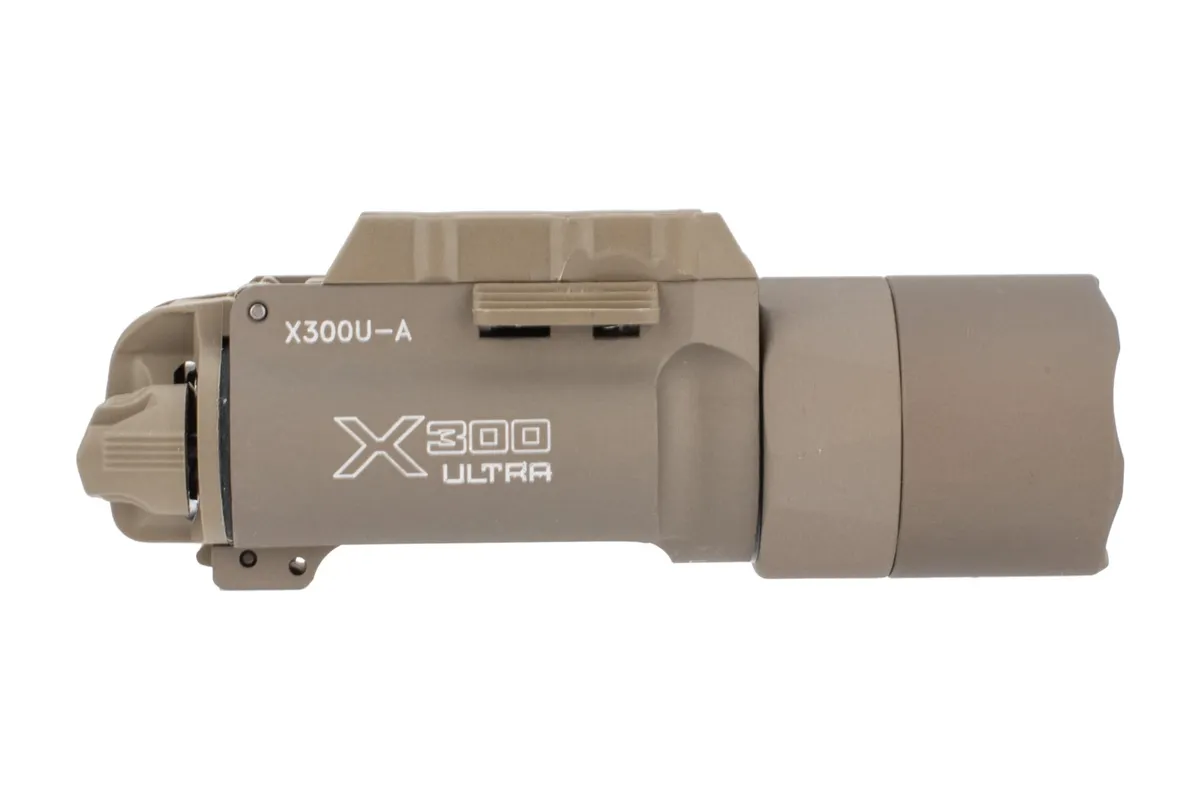 SureFire X300 Ultra Weapon Light - 1000 Lumens - Tan - Light - view 4