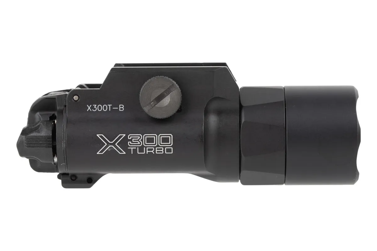 SureFire X300T Turbo Series High-Candela LED Weapon Light 123A Lithium White Light 650 Lumens Black - Light - view 2
