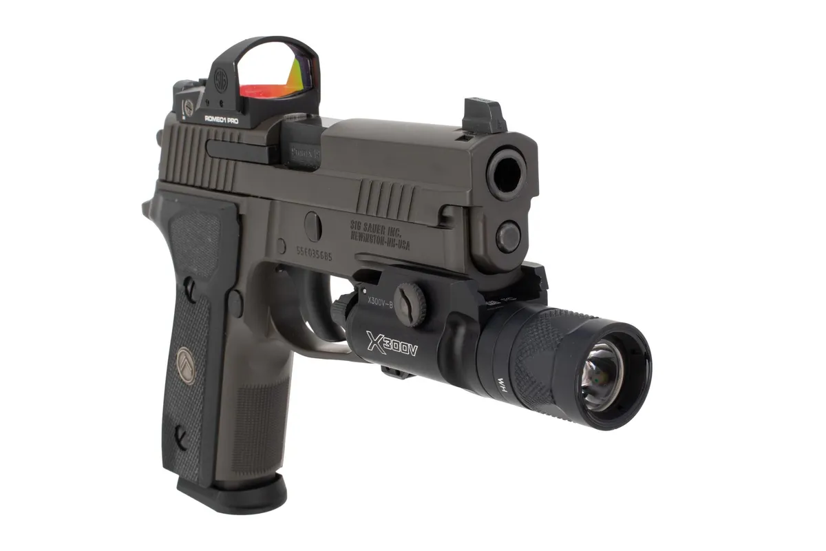 SureFire X300V-B Vampire Infrared Weapon Light with T-Slot Mount - 350 Lumens/120mW - Black - Light, vista 4