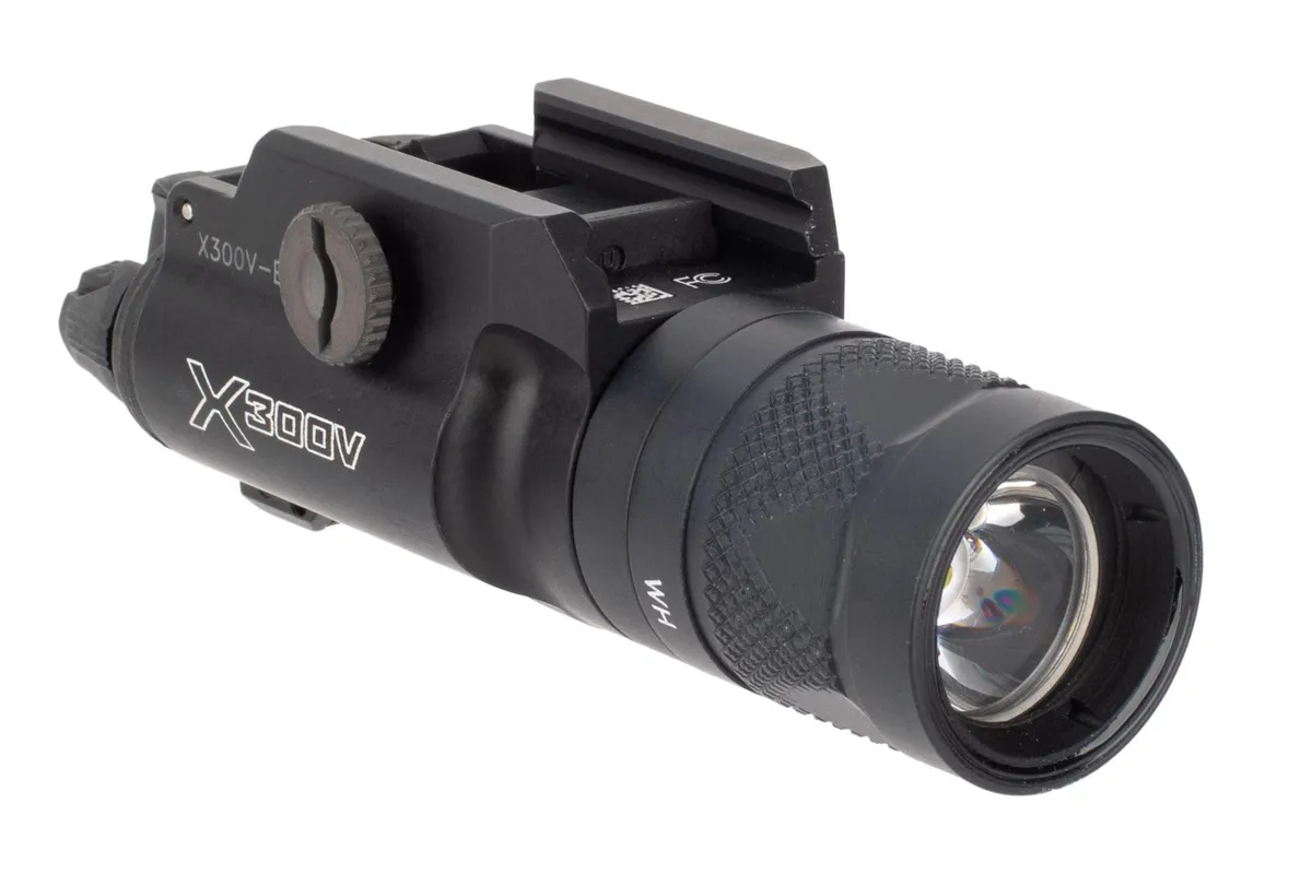 SureFire X300V-B Vampire Infrared Weapon Light with T-Slot Mount - 350 Lumens/120mW - Black - Light, vista 1