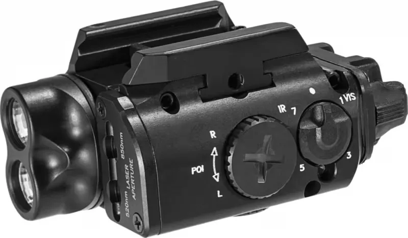 SureFire XVL2-IRC Pistol/Carbine Weapon Light and Laser Module - 400 Lumen/300mW/850nm - Black - Light - view 1