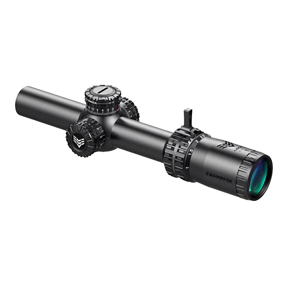 Swampfox Arrowhead Series 1-8X24 SFP IR MOA 30mm Tube Riflescope - ARH18241-M - Rifle Scope - view 1