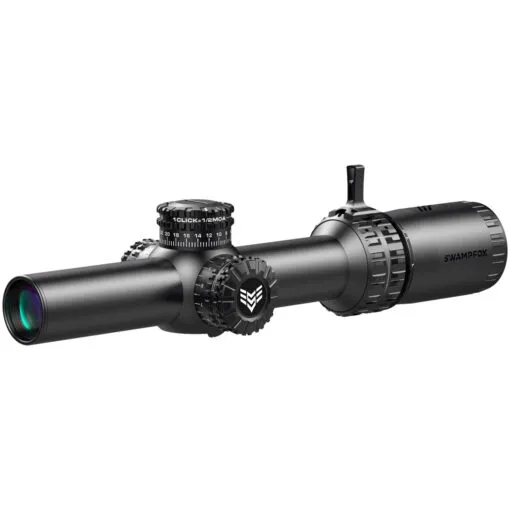 Swampfox Optics Arrowhead Series 1-10X24 SFP 30mm Tube Riflescope - Green MIL - Rifle Scope, vista 1