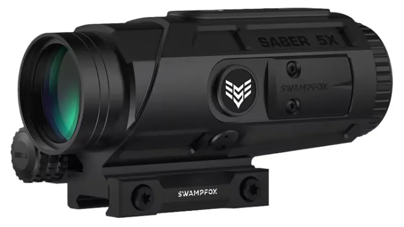 Swampfox Optics Saber Prism Sight 5x36 Red IR - SPS00536-RM - Rifle Scope - view 1