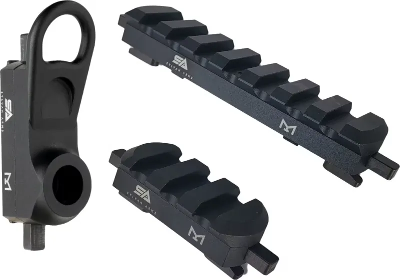 Sylvan Arms Sylvan 3 Piece QD Rail Mount Set - RC300 - Handguard for AR-15 - view 1