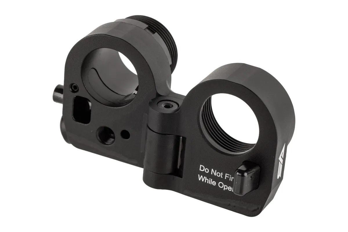 Sylvan Arms AR-15 & AR-9 Folding Stock Adapter - Gen 4 - Right Folding - Buffer Tube Assembly for AR-15, vista 3